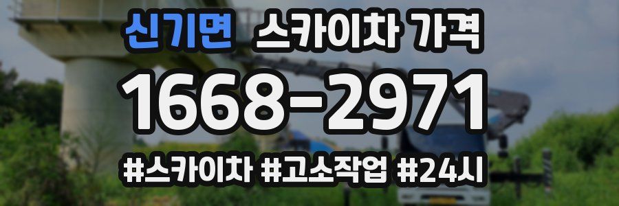 신기면 스카이차 가격