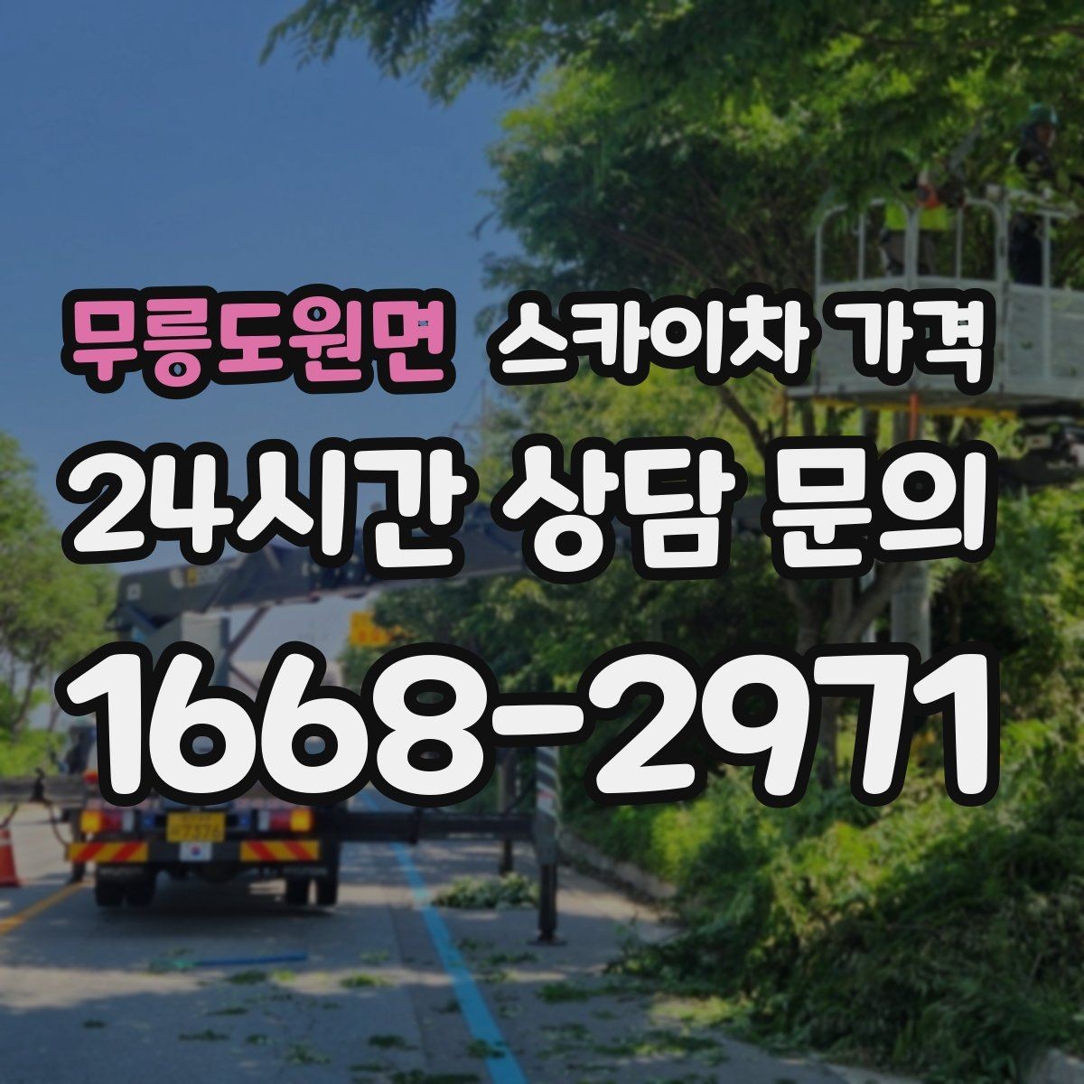 무릉도원면 스카이차 가격 정차 위치와 작업 거리이 넓으면 달라지는 이유