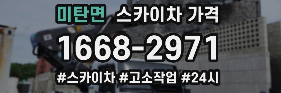 미탄면 스카이차 가격