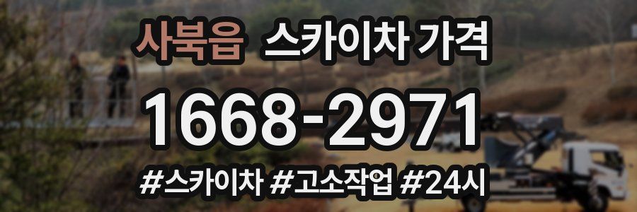 사북읍 스카이차 가격