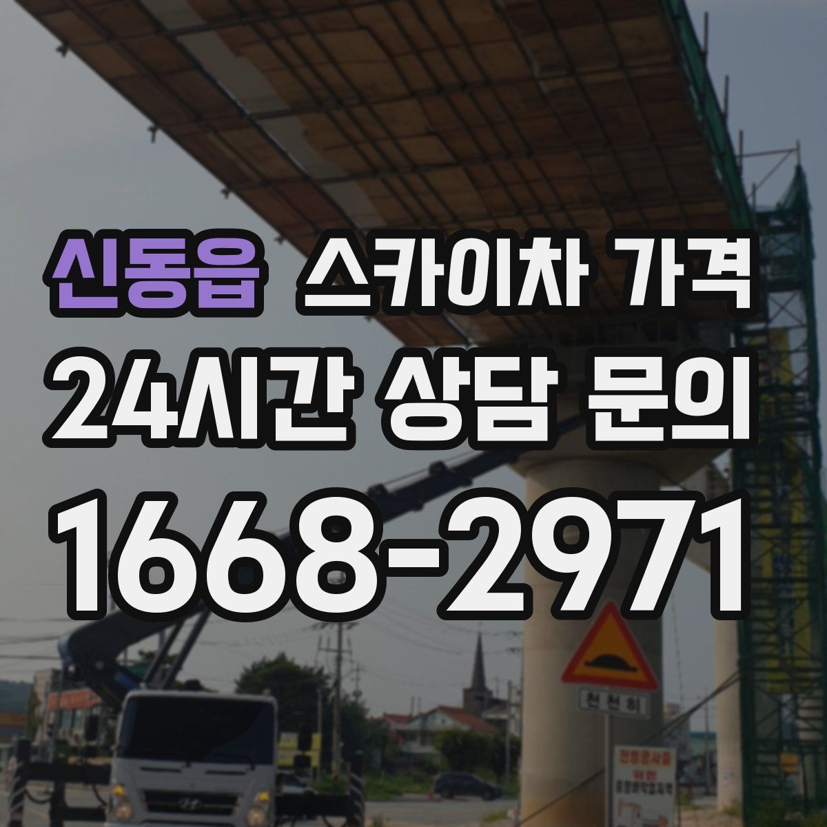 신동읍 스카이차 가격