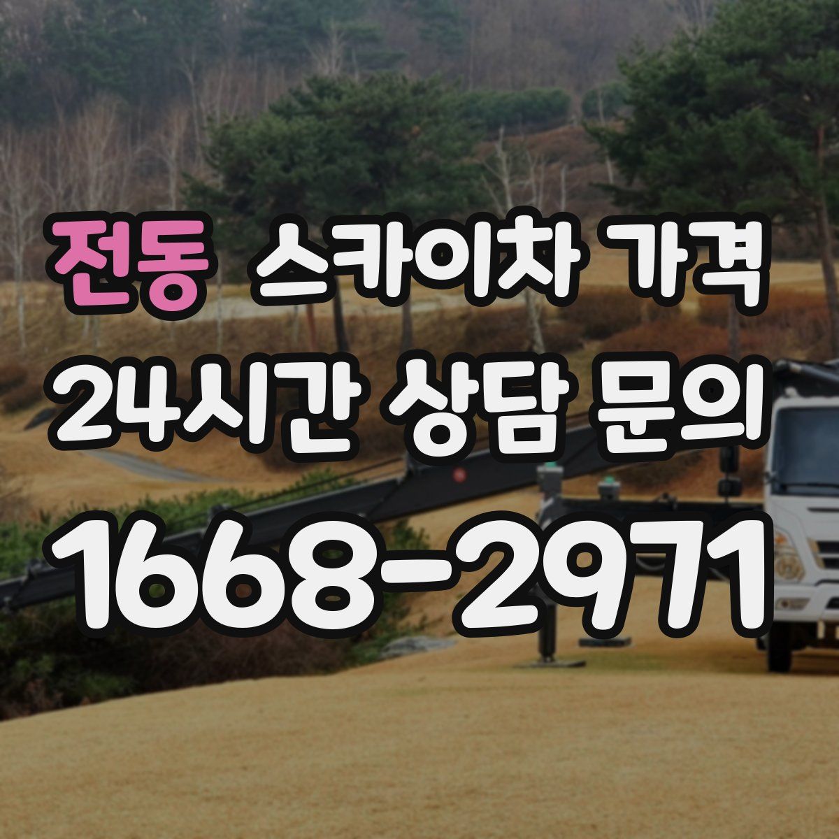 전동 스카이차 가격