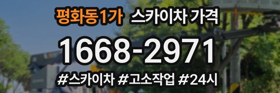 평화동1가 스카이차 가격