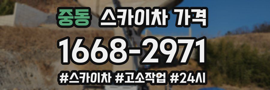 중동 스카이차 가격