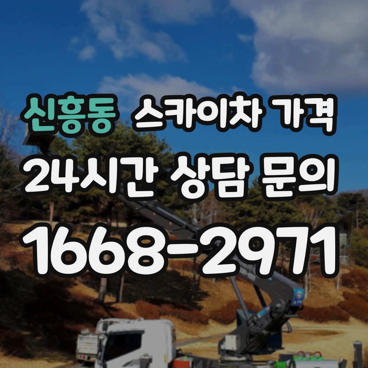 신흥동 스카이차 가격