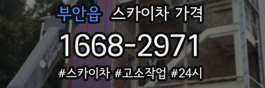 부안읍 스카이차 가격