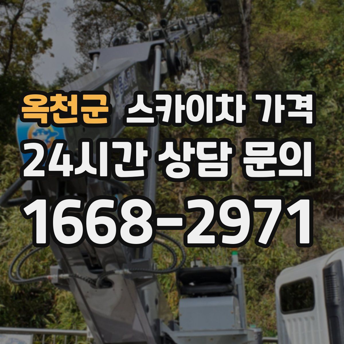 옥천군 스카이차 가격