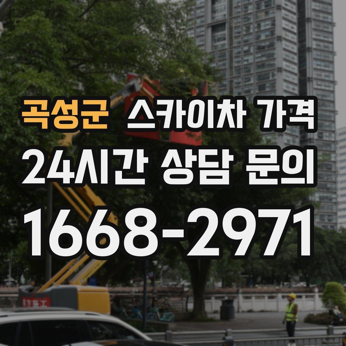 곡성군 스카이차 가격 추가 비용이 생기는 대표 상황 정리