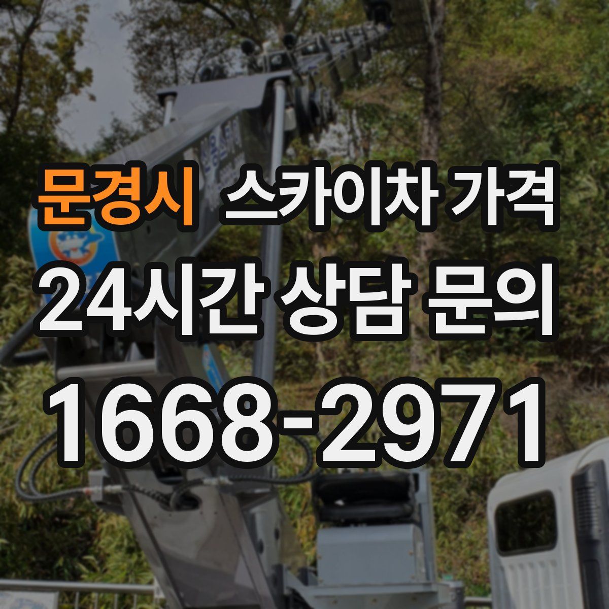 문경시 스카이차 가격