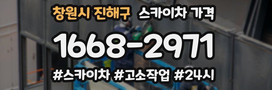 창원시 진해구 스카이차 가격