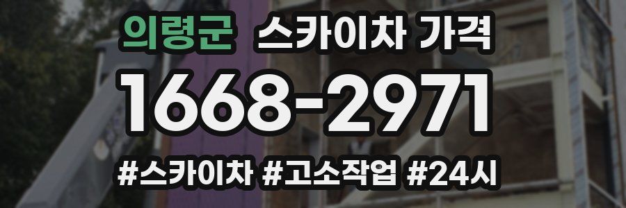 의령군 스카이차 가격