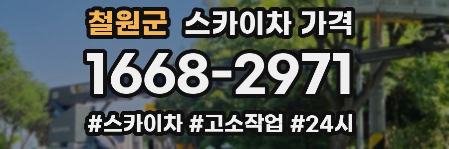 철원군 스카이차 가격