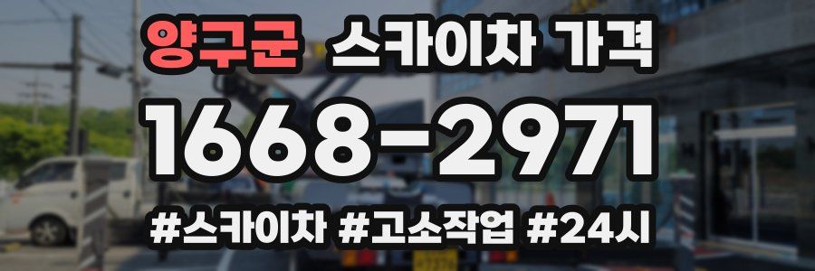 양구군 스카이차 가격