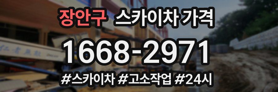 장안구 스카이차 가격