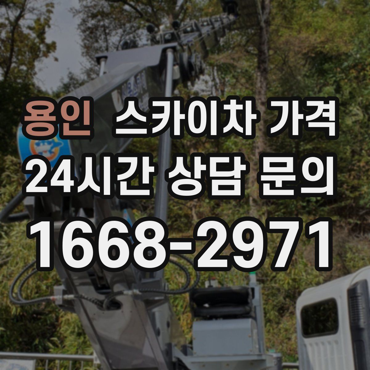 용인 스카이차 가격