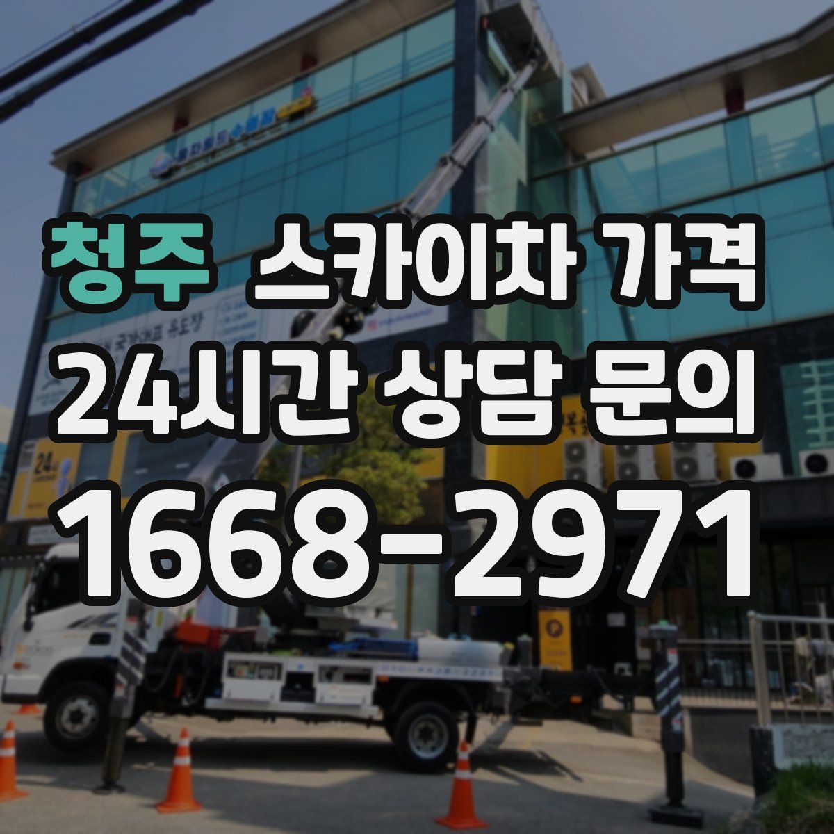 청주 스카이차 가격