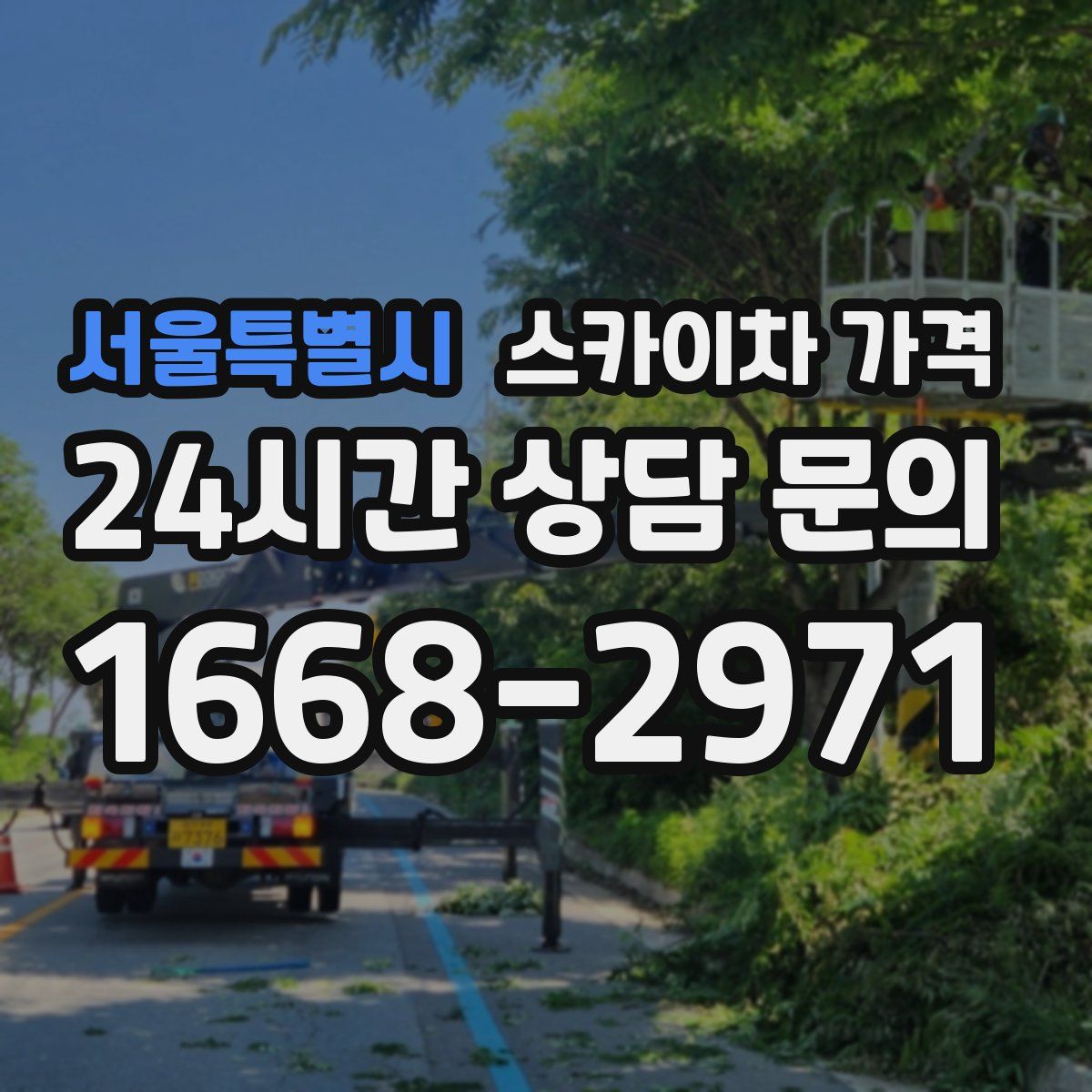 서울특별시 스카이차 가격