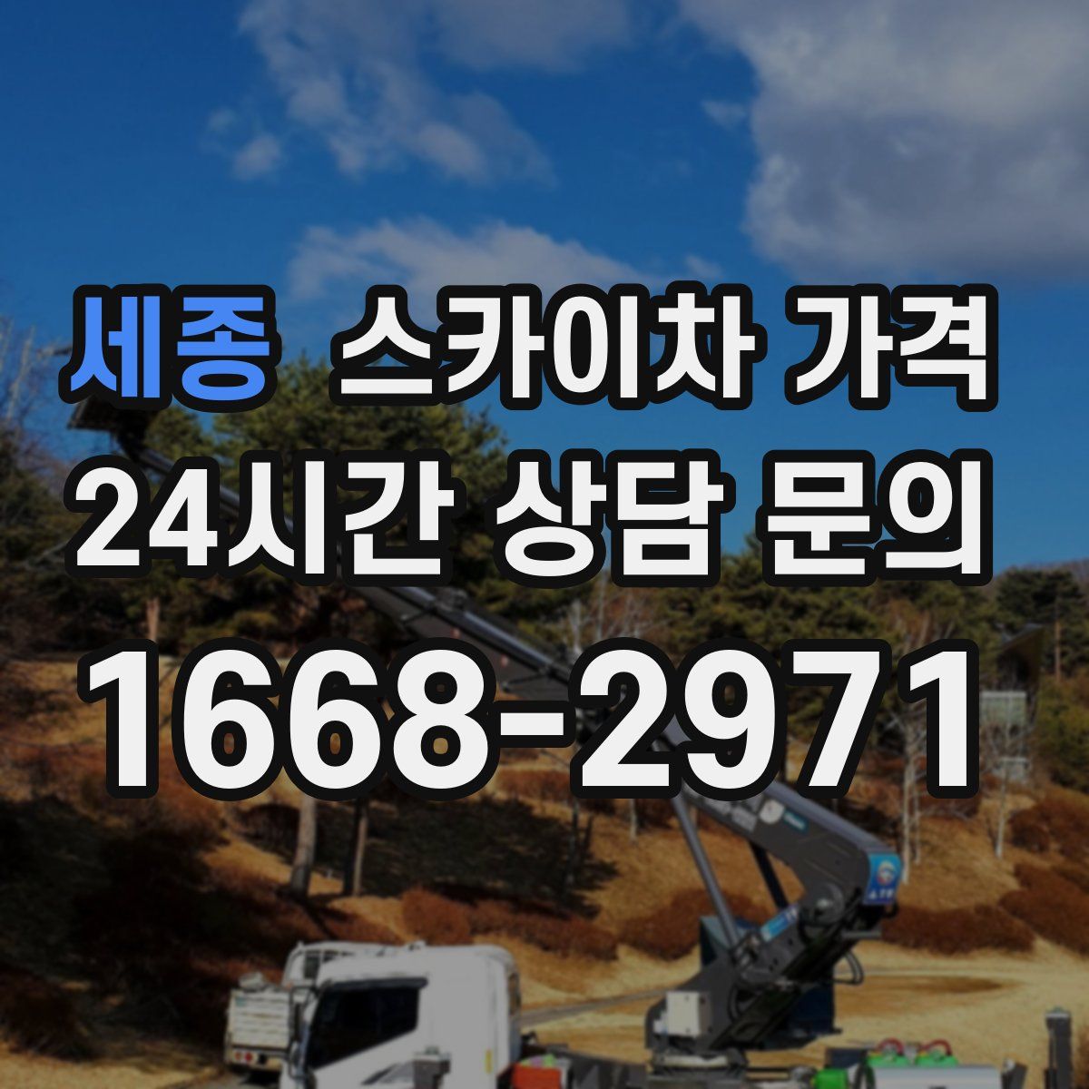 세종 스카이차 가격