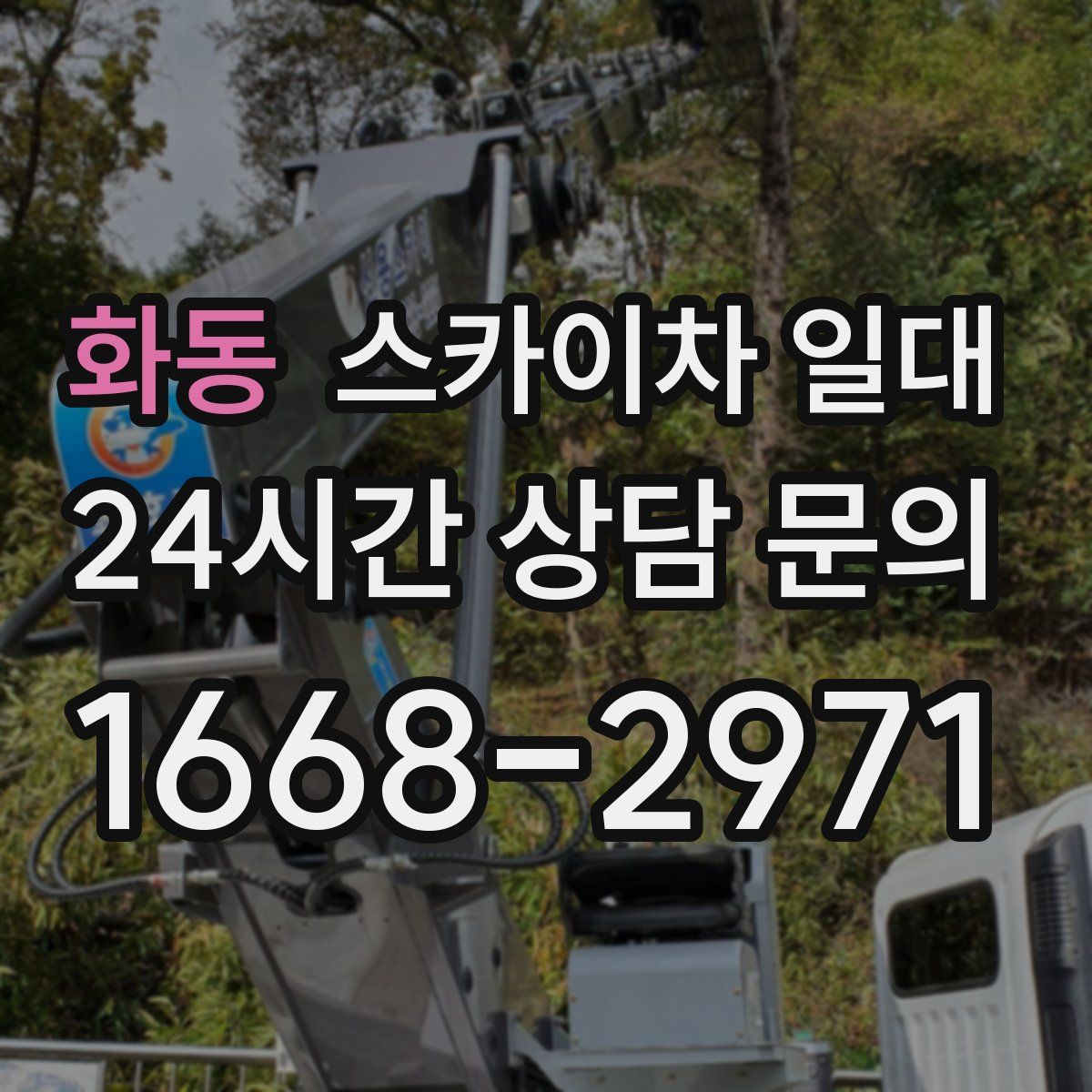 화동 스카이차 일대