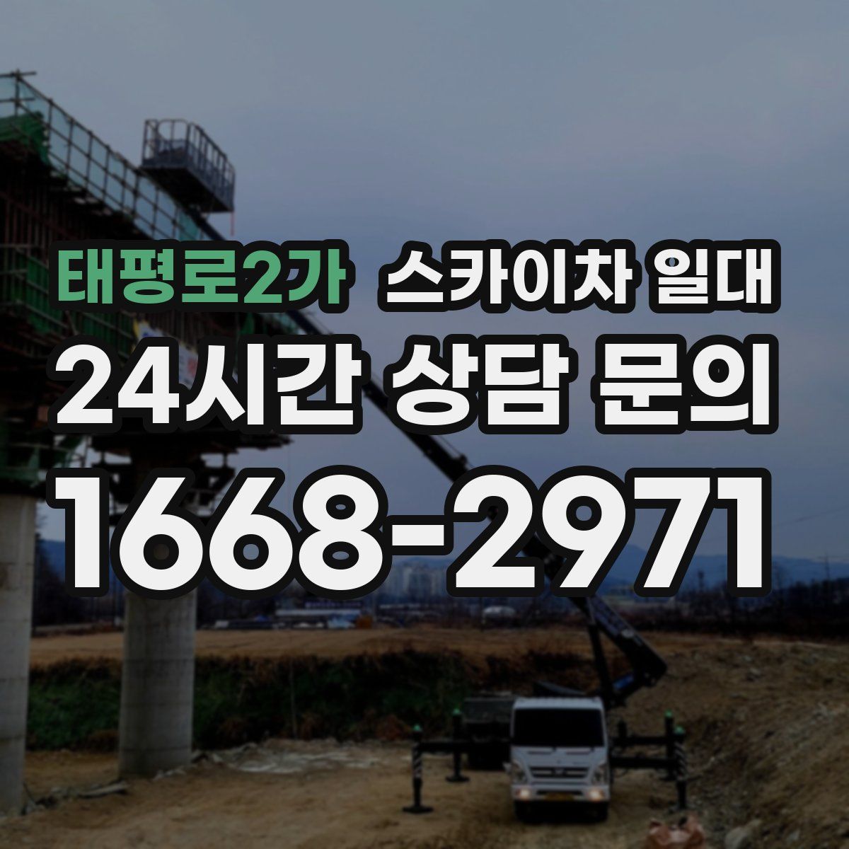 태평로2가 스카이차 일대