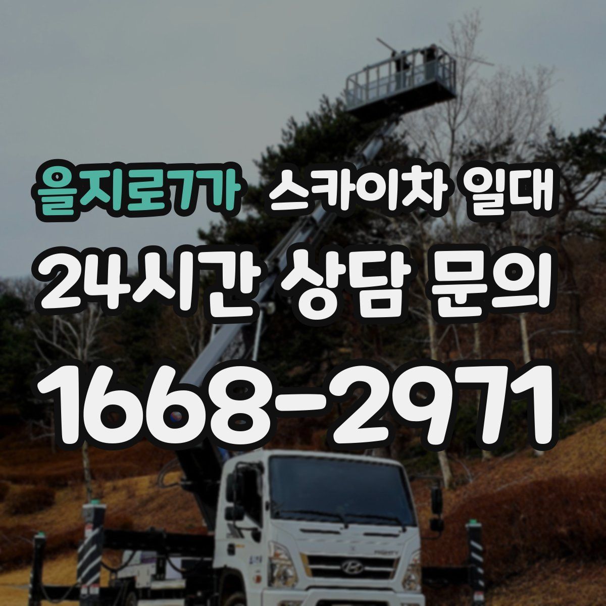 을지로7가 스카이차 일대