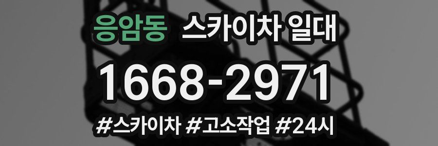 응암동 스카이차 일대