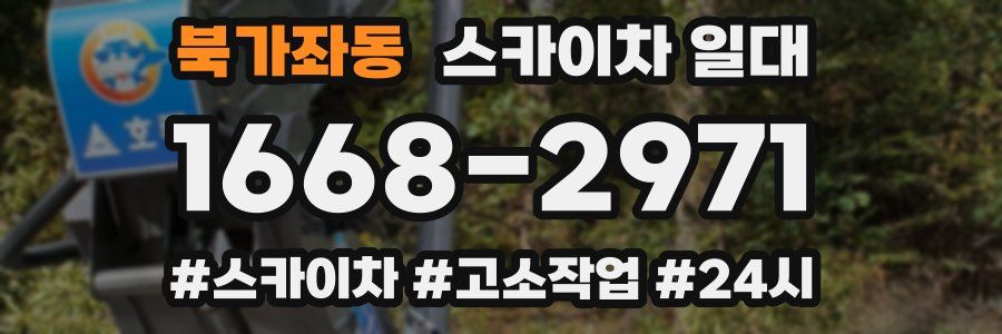 북가좌동 스카이차 일대