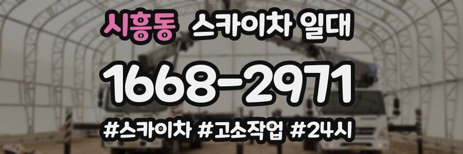 시흥동 스카이차 일대