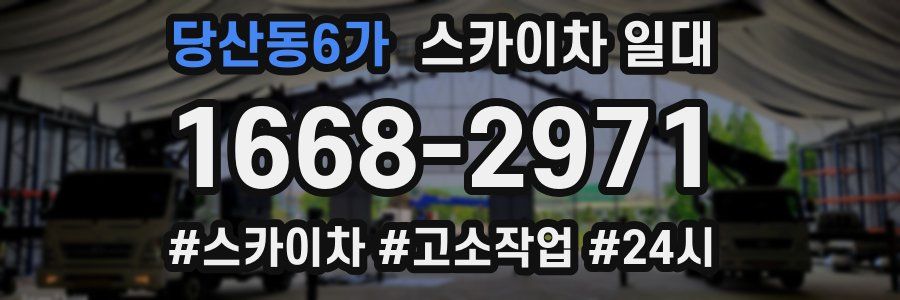 당산동6가 스카이차 일대