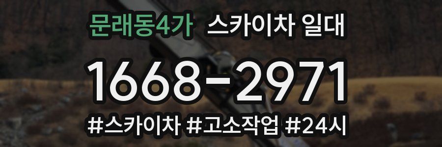문래동4가 스카이차 일대