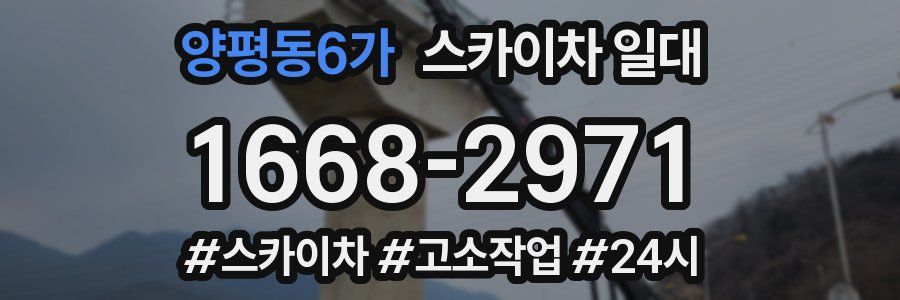 양평동6가 스카이차 일대