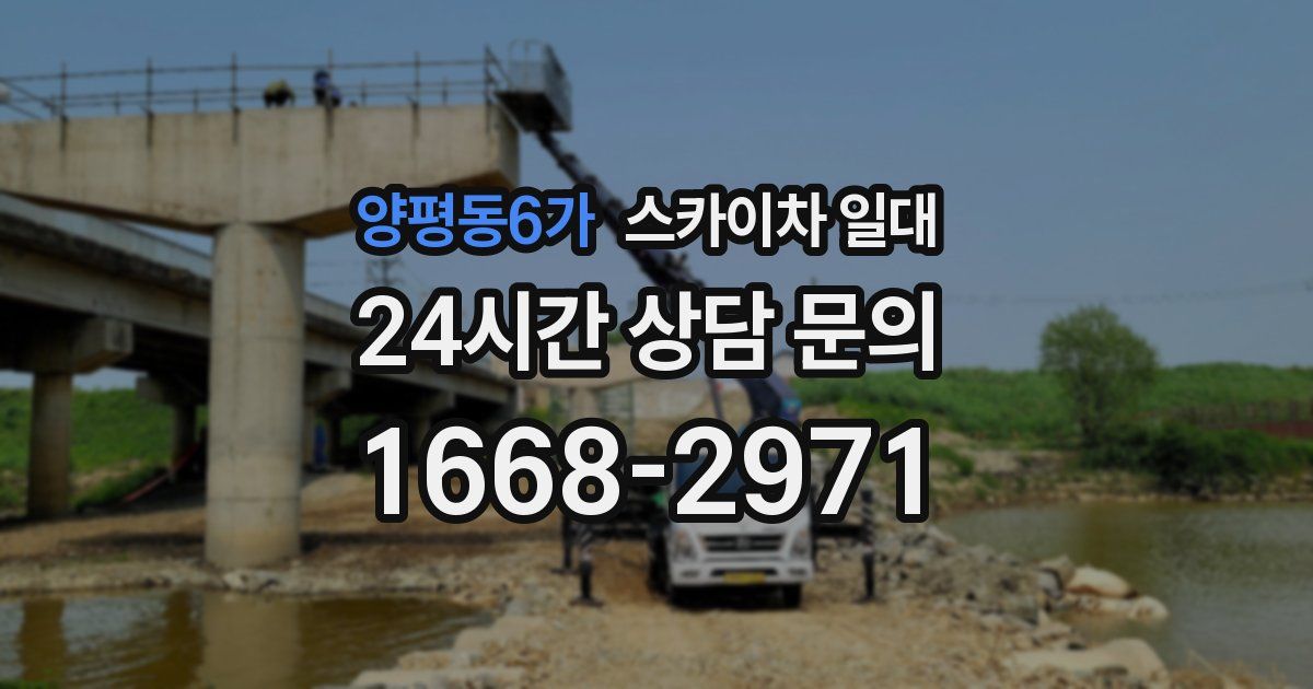 양평동6가 스카이차 일대