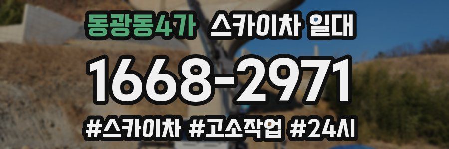 동광동4가 스카이차 일대