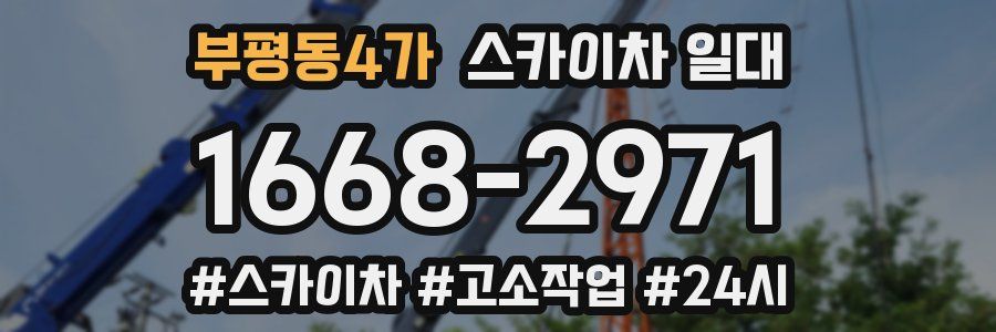 부평동4가 스카이차 일대