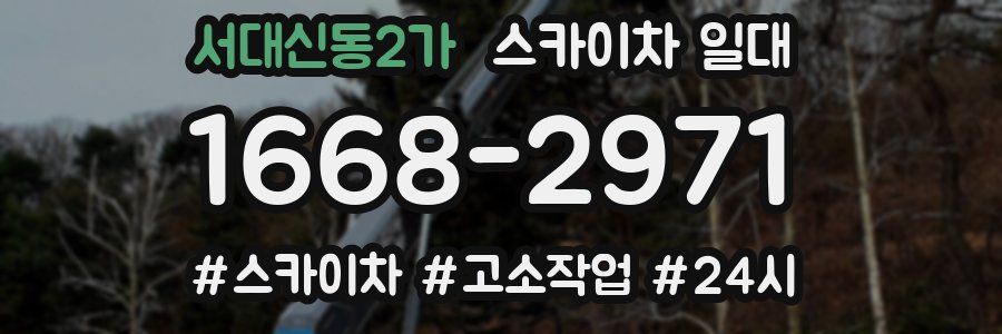 서대신동2가 스카이차 일대