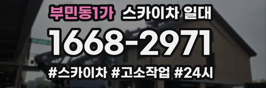 부민동1가 스카이차 일대