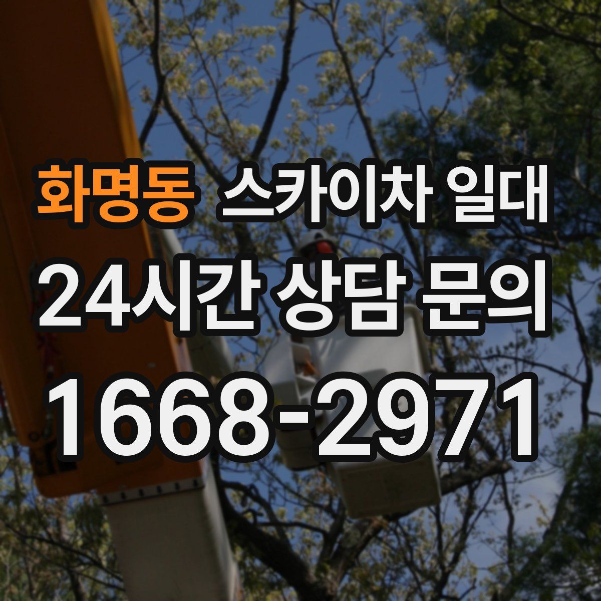 화명동 스카이차 일대