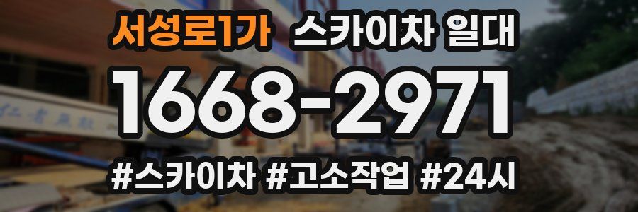 서성로1가 스카이차 일대