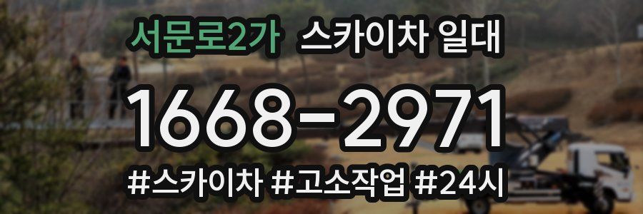 서문로2가 스카이차 일대