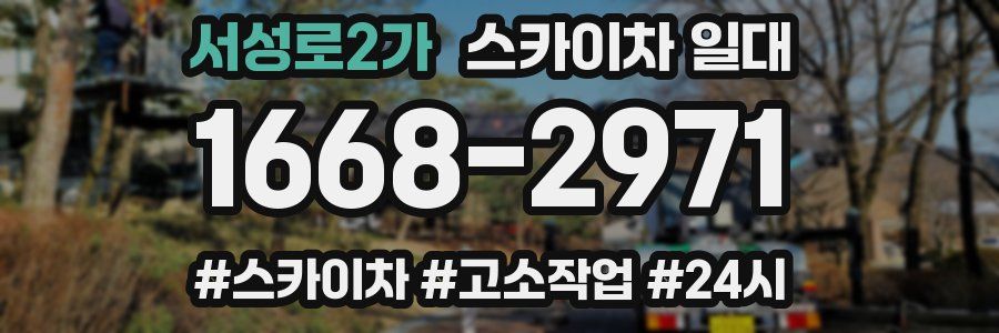 서성로2가 스카이차 일대