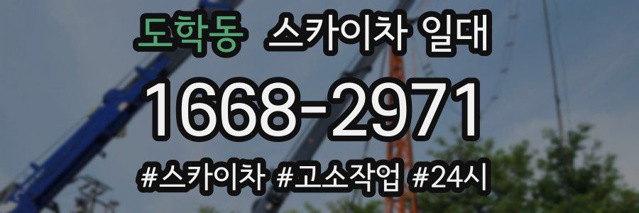 도학동 스카이차 일대