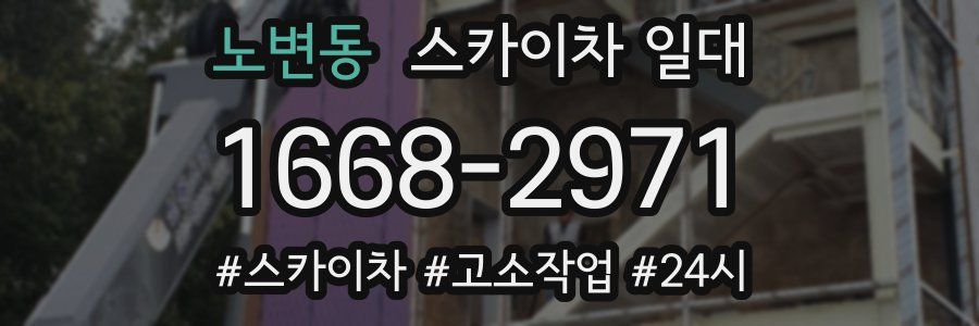 노변동 스카이차 일대