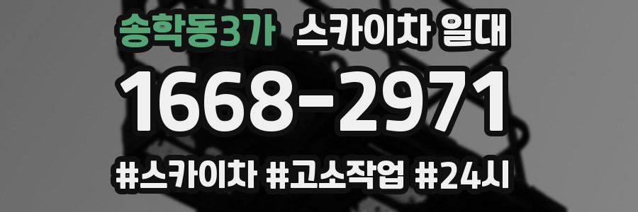 송학동3가 스카이차 일대