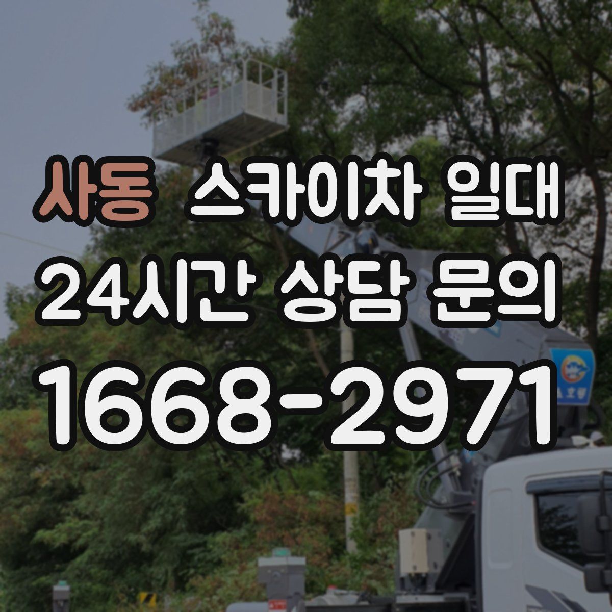 사동 스카이차 일대