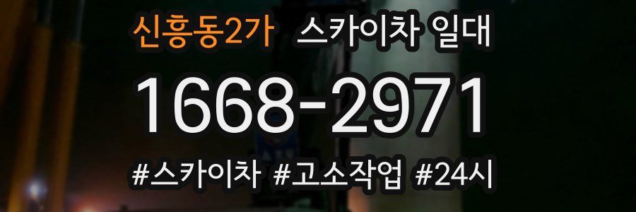 신흥동2가 스카이차 일대