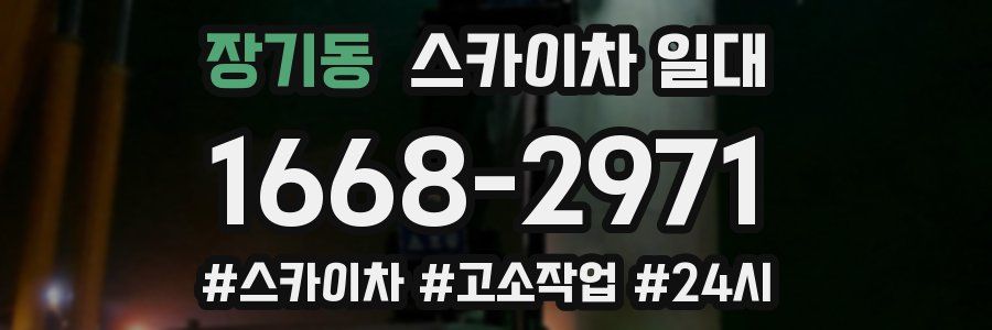 장기동 스카이차 일대