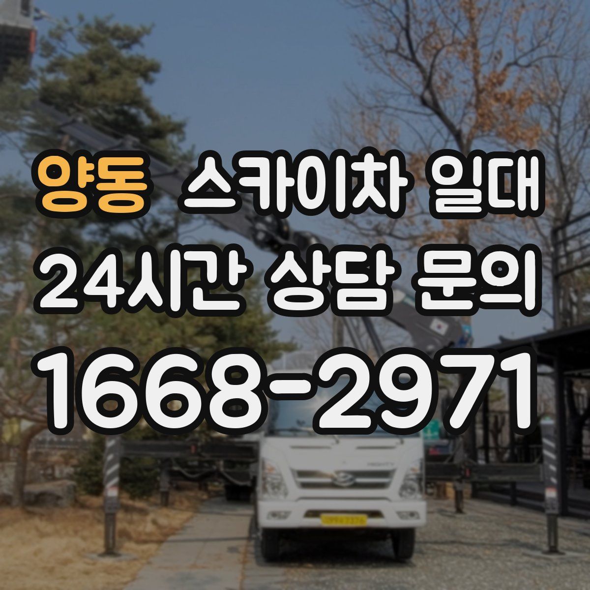 양동 스카이차 일대