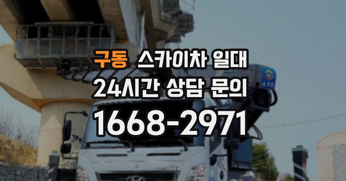 구동 스카이차 일대