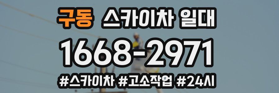 구동 스카이차 일대