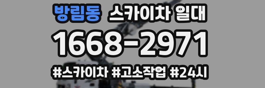방림동 스카이차 일대